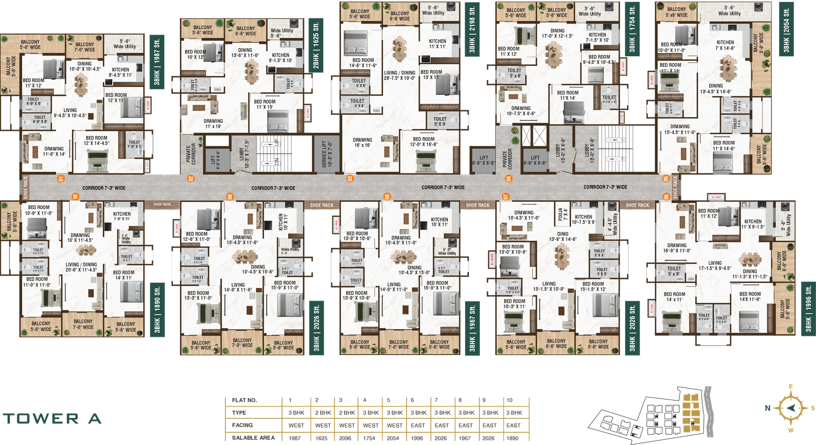 Tower Plan Preview